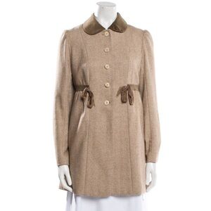 Rebecca Taylor Tan Pea Coat